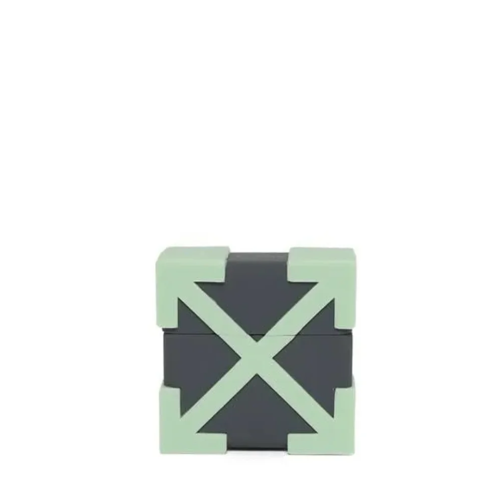 Off-White Green & Gray Arrow AirPods Pro Case